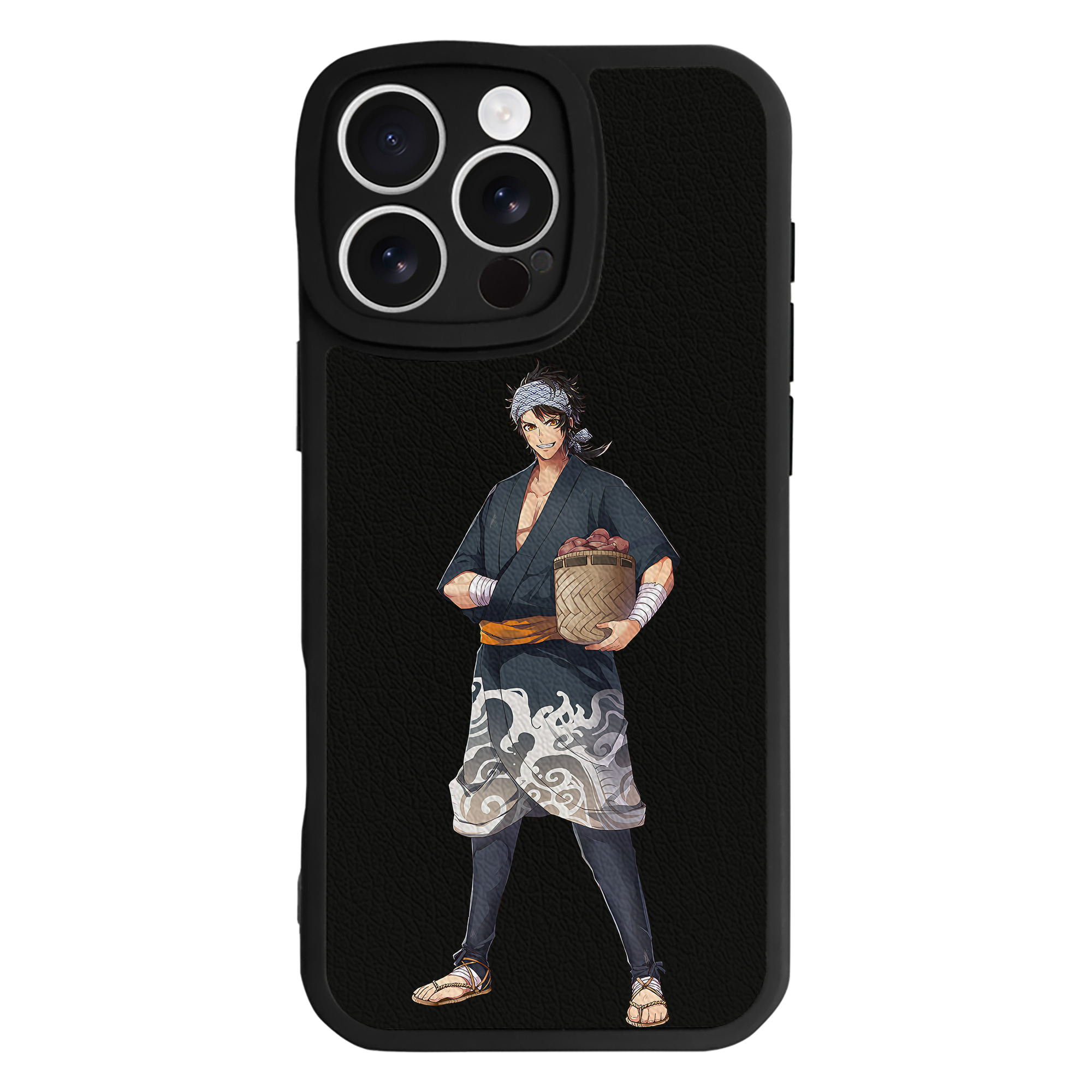 （画像用） 刀剣乱舞 Touken Ranbu 【iPhone 16シリーズ対応】シリコンスマホケース（レザー調） 材質：シリコン